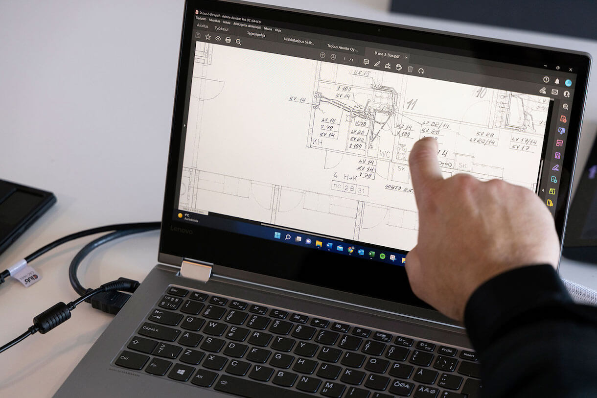 Sukitus hankesuunnitelman läpikäynti